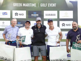 1η ομάδα Glyfada Greek Maritime Golf Event 2025