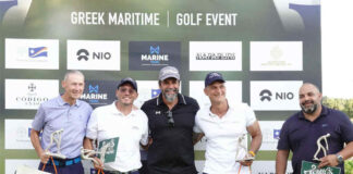 1η ομάδα Glyfada Greek Maritime Golf Event 2025
