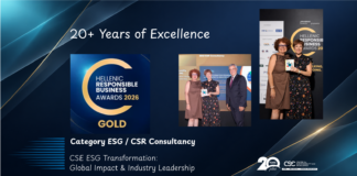 GOLD Βραβείο για το Κέντρο Αειφορίας στα Hellenic Responsible Business Awards 2026